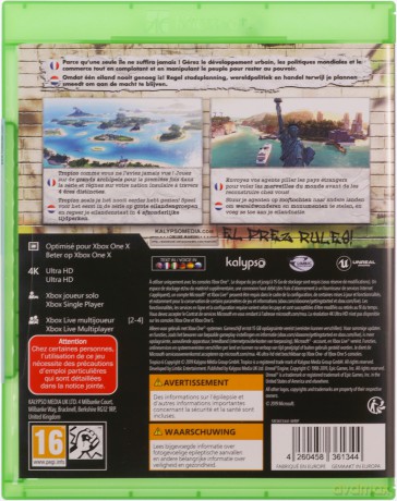 Tropico 6 (FR, NL Multi in game) [GRA XBOX ONE]