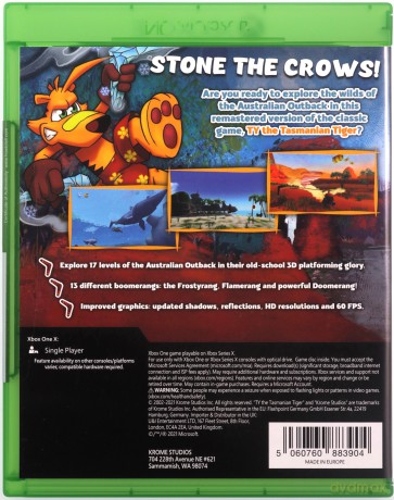 TY The Tasmania Tiger HD [GRA XBOX ONE]