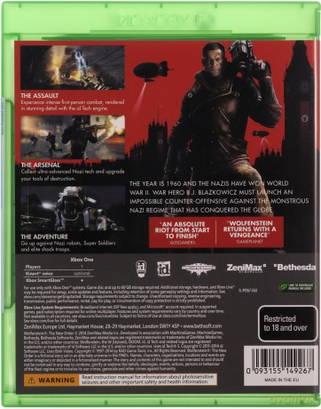 Wolfenstein The New Order [GRA XBOX ONE]