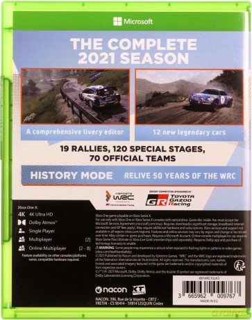 WRC 10 [GRA XBOX ONE]