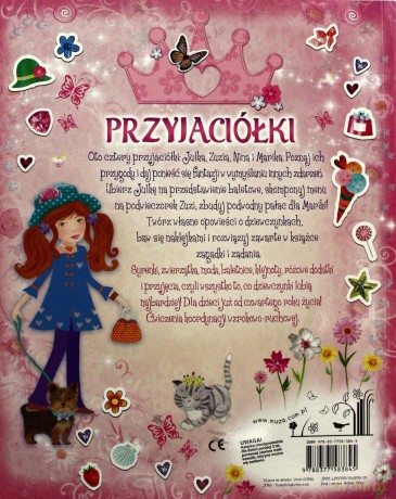 Przyjaciółki Małe Rączki Twórcze Spędzanie Czasu [KSIĄŻKA]