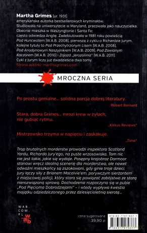 Przystań Nieszczęsnych Dusz - Grimes Martha [KSIĄŻKA]