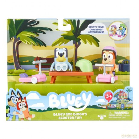 Bluey - Bluey Scooter time playset - (90164) [FIGURKA]