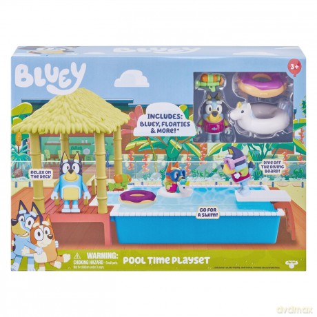 Bluey - Pool time playset - (90151) [FIGURKA]