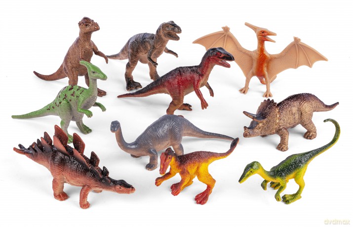 Bull - Dinosaurs figures (10 pcs) (63639) [FIGURKA]