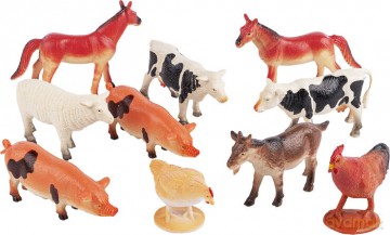 Bull - Farm Animals (10 pcs) (63637) [FIGURKA]