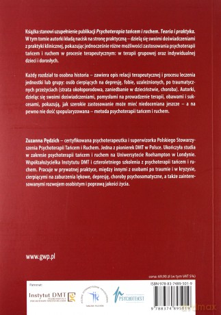 Psychoterapia tańcem i ruchem. Terapia indywidualna i grupowa - Pędzich Zuzanna (red.) [KSIĄŻKA]
