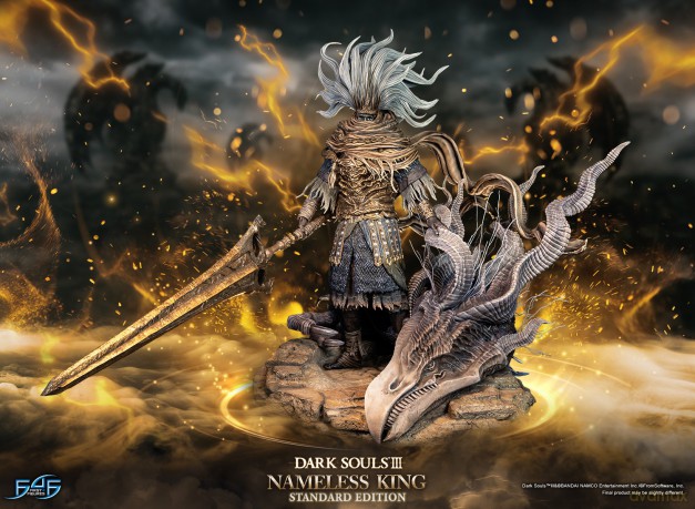 Dark Souls III (Nameless King) RESIN Statue [FIGURKA]