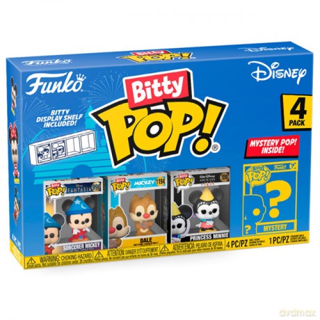 Funko! - Bitty POP 4PK Disney Sorcerer Mickey (71321) [FIGURKA]