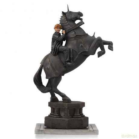 Harry Potter - Ron Weasley at the Wizard Chess Statue Delux Art Scale 1/10 [FIGURKA]