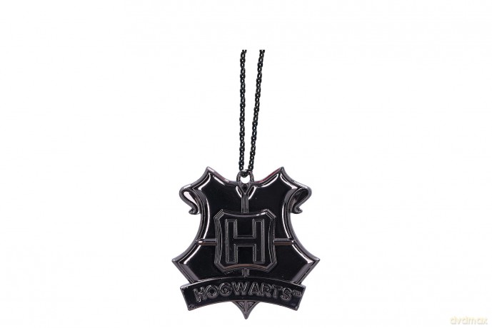 Harry Potter Hogwarts Crest (Silver) Hanging Ornament 6cm [FIGURKA]