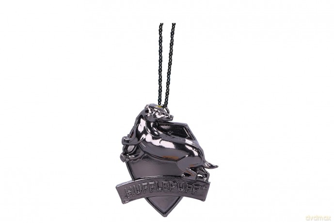 Harry Potter Hufflepuff Crest (Silver) Hanging Ornament 6cm [FIGURKA]