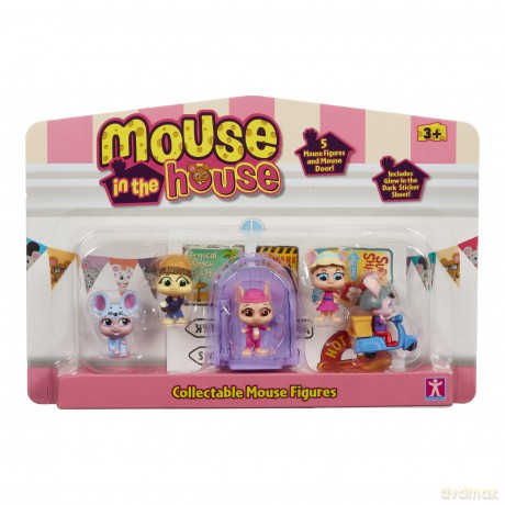 MOUSE IN THE HOUSE - MOUSE 5 PACK ASS CDU (07706) [FIGURKA]
