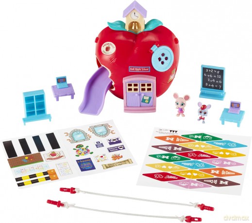 MOUSE IN THE HOUSE - THE RED APPLE SCHOOL PLAYSET (07393) [FIGURKA]
