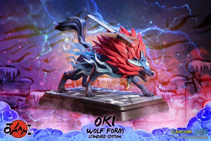 Okami (Oki Wolf Form) RESIN Statue [FIGURKA]
