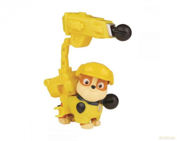 Paw Patrol - Movie Hero Pups - Rubble (6060427) [FIGURKA]