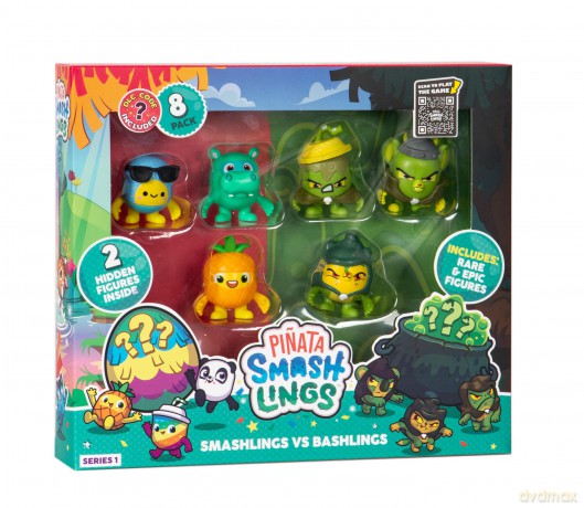 Pinata Smashlings - Smashlings vs. Bashlings 8 pack deluxe box (2065SL) [FIGURKA]