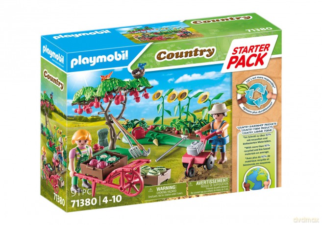 Playmobil - Starter Pack Vegetable Garden (71380) [FIGURKA]