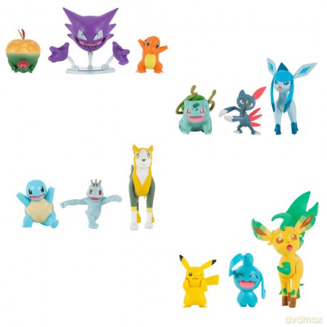 Pokemon - Battle Figure - 3 PK - ass (95155_10) [FIGURKA]