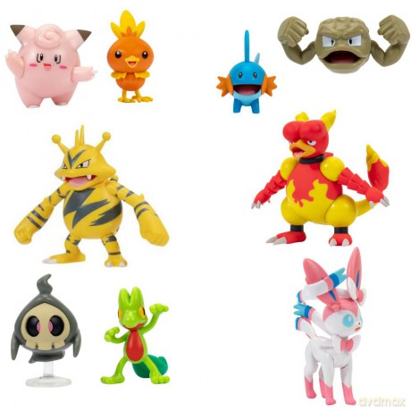Pokemon - Battle Figure - ass. (95007-12) [FIGURKA]