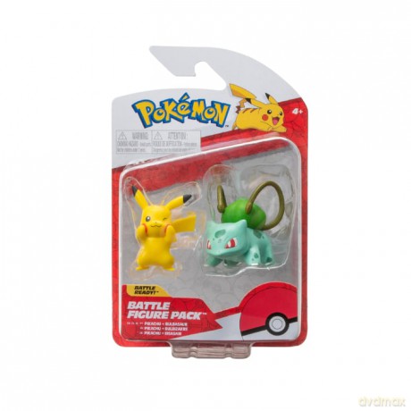 Pokemon - BATTLE FIGURE 2 PK BULBASAUR AND PIKACHU [FIGURKA]