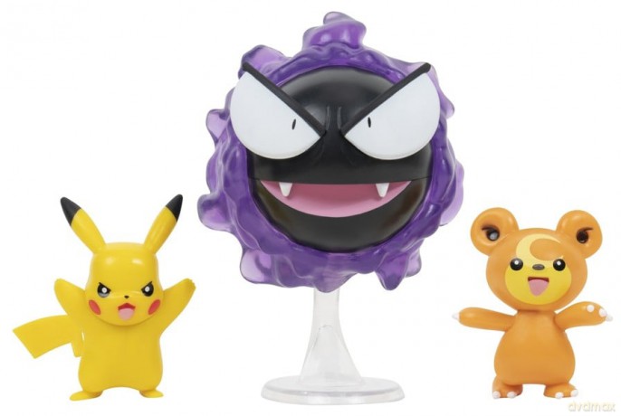 Pokemon - Battle Figure 3-Pack - Teddiursa (PKW2347) [FIGURKA]