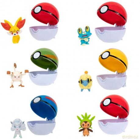 Pokemon - Clip N Go - ass (95057-14) [FIGURKA]