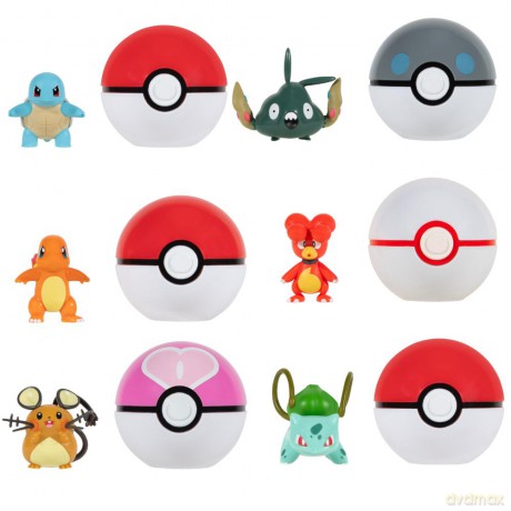 Pokemon - Clip N Go - ass (95057-15) [FIGURKA]