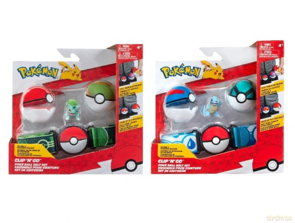 Pokemon - Clip N Go - Belt Set - ass. (95283-13) [FIGURKA]