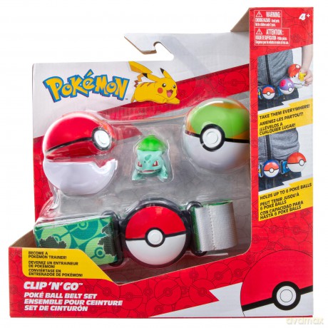 Pokemon - Clip N Go - Belt - Bulbasaur - (95283-9) [FIGURKA]