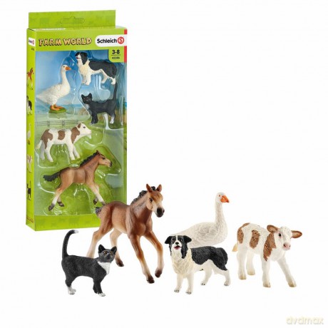 Schleich - Farm World - 5 Farm World Animals (42386) [FIGURKA]