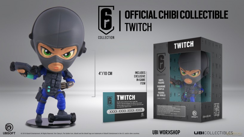 Six Collection: TWITCH Chibi Figurine [FIGURKA]
