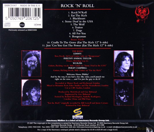 Motorhead: Rock'n'roll [CD]