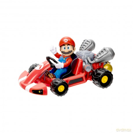 Super Mario Movie - Figure w/ Kart - Mario (6 cm) (417684) [FIGURKA]