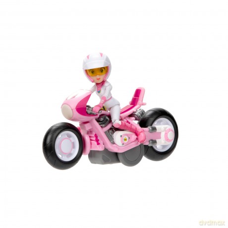 Super Mario Movie - Figure w/ Kart - Peach (6 cm) (417694) [FIGURKA]
