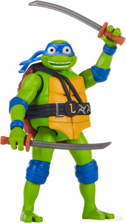 Turtles Mutant Mayhem - Power Sounds 14cm - Leonardo [FIGURKA]