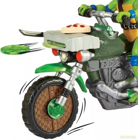 Turtles Mutant Mayhem - Vehicle with Figur - Leonardo [FIGURKA]