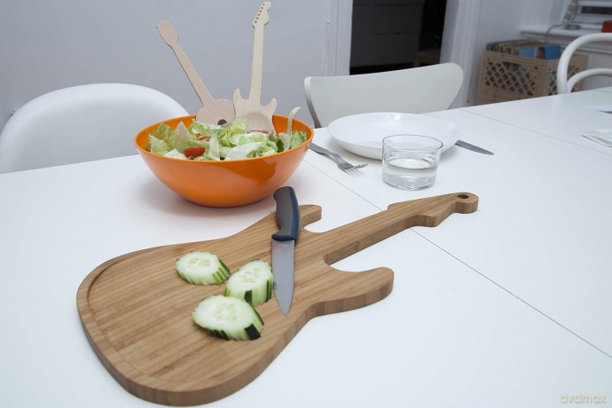Bamboo Cutting Board Guitar (PM16)