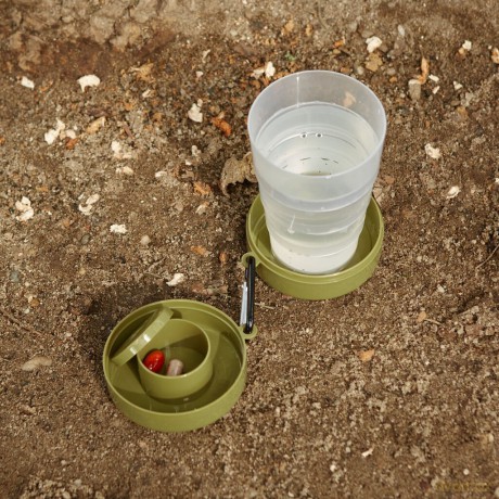 Kubek turystyczny Collapsible Tumbler w Pill Compart (CU340)