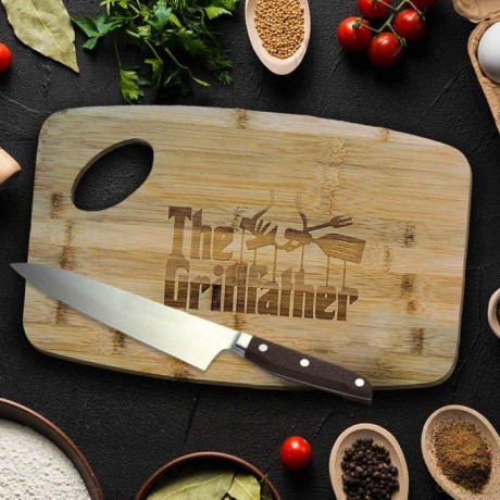 Grill Father Cutting