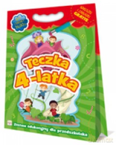 Teczka 4-latka. Zestaw edukacyjny dla przedszkolaka [KSIĄŻKA]