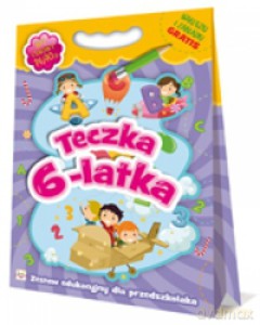 Teczka 6-latka. Zestaw edukacyjny dla przedszkolaka [KSIĄŻKA]