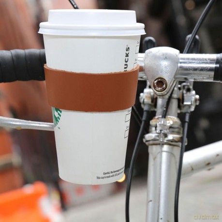 Leather Bike Cup Holder (BB48)