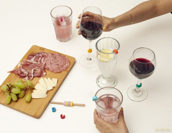 Rainbow Drink Markers (BA86)
