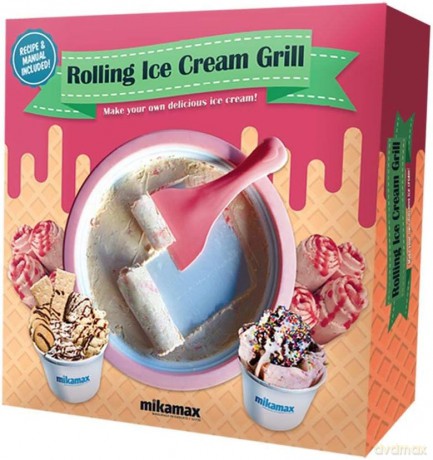 Domowa maszyna do lodów tajskich Rolling Ice Cream Grill