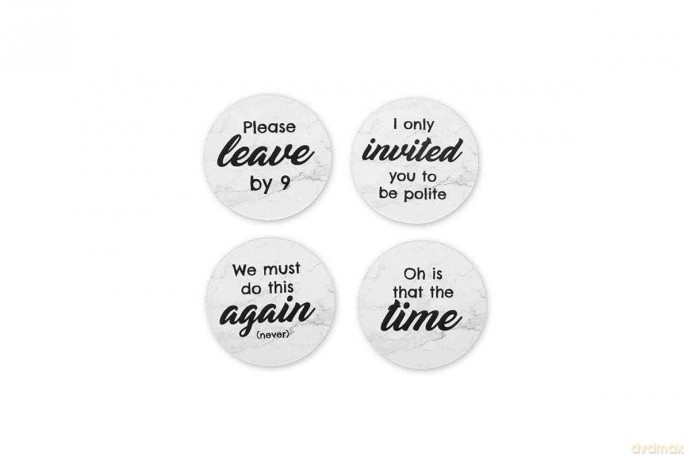 Rude Coasters Set of 4