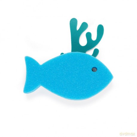 Sink Sponge And Holder Fish