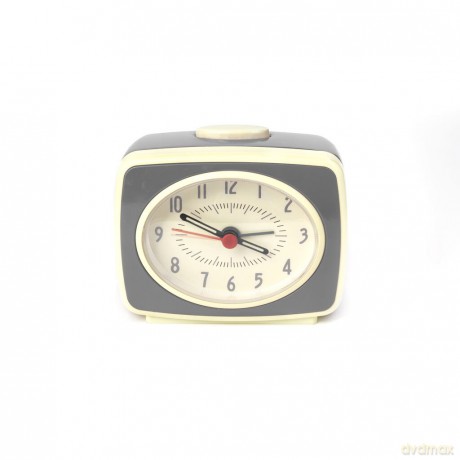 Small Classic Alarm Clock Grey (AC14-GR-EU)