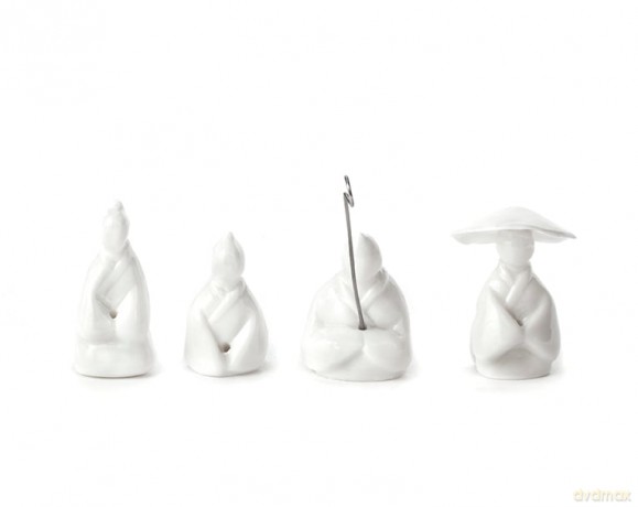 Tea Holder Fisherman Set Of 4 (CU127)