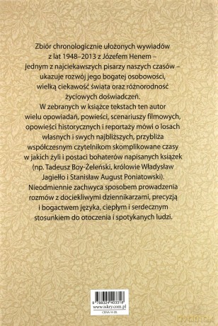 Wiem, co mówię, czyli dialogi uzdrawiające. Spotkania z Józefem Henem - Hen Magda [KSIĄŻKA]